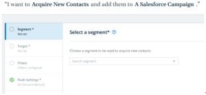 Automations allow you to set rules to find and add contacts to campaigns.