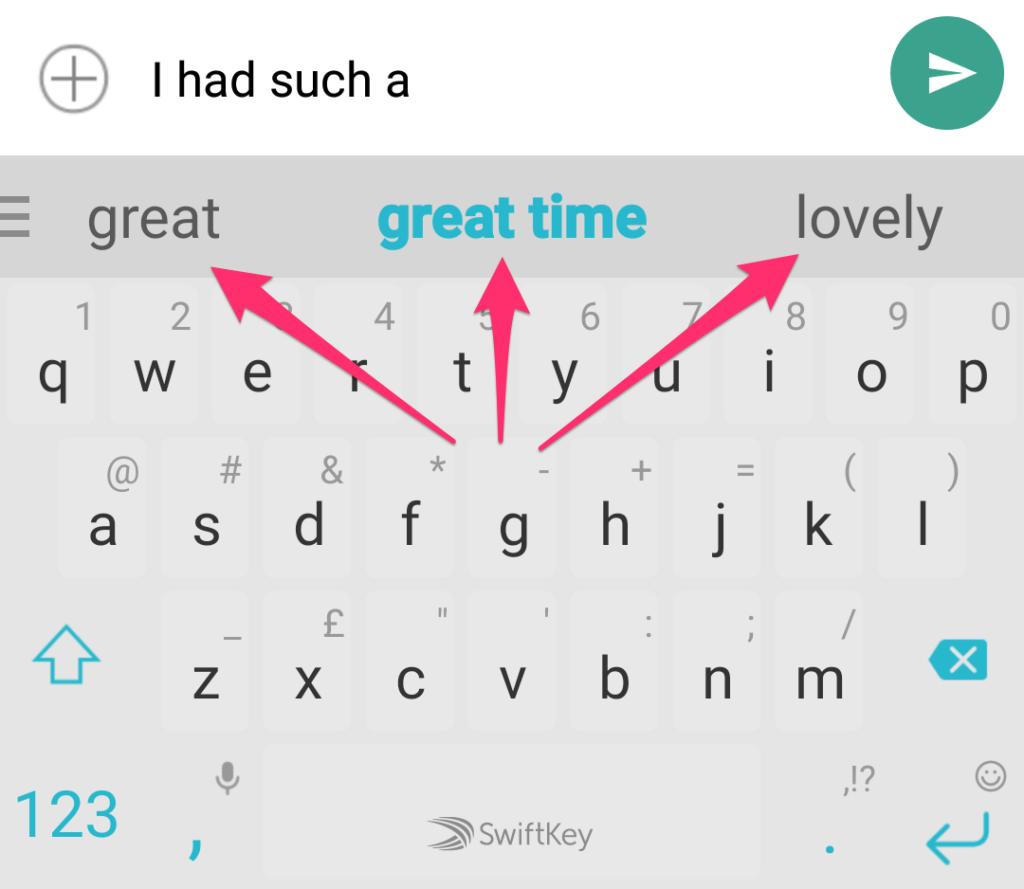 The way your smartphone predicts the next word you may want to type is a very simple example of the "next word prediction" used by generative AI.