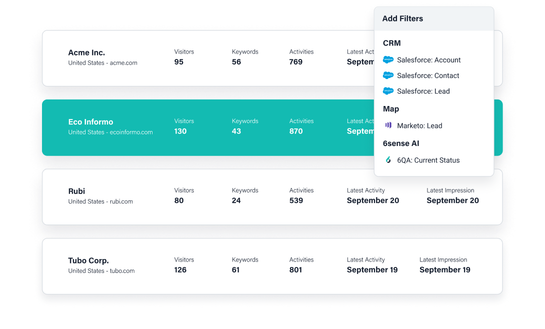 Create a target list