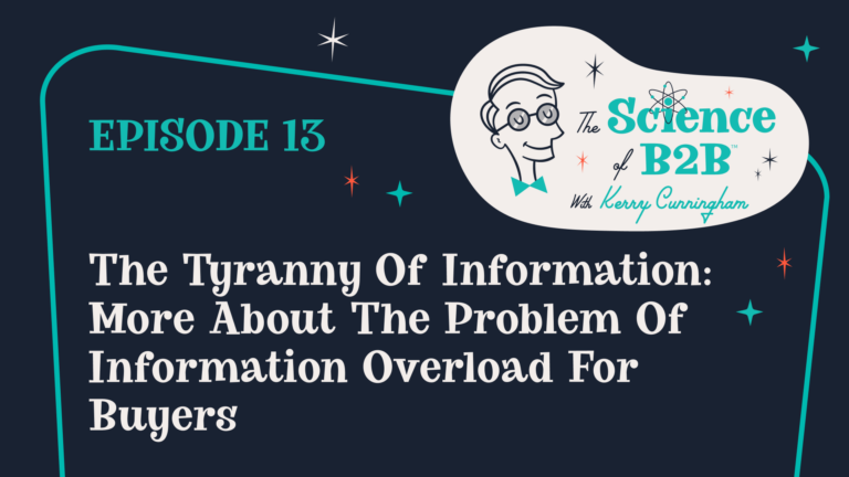 Science of B2B Podcast title slide