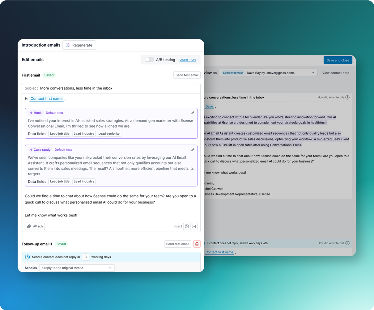 Unlock deeper engagement with AI email personalization at scale