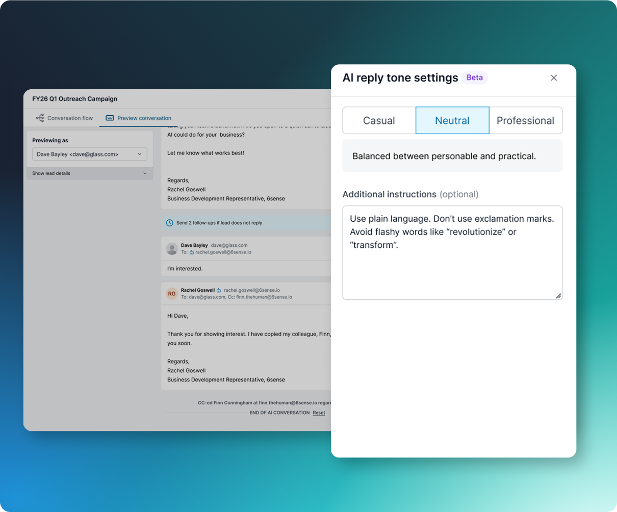Scale Personalization with AI Replies