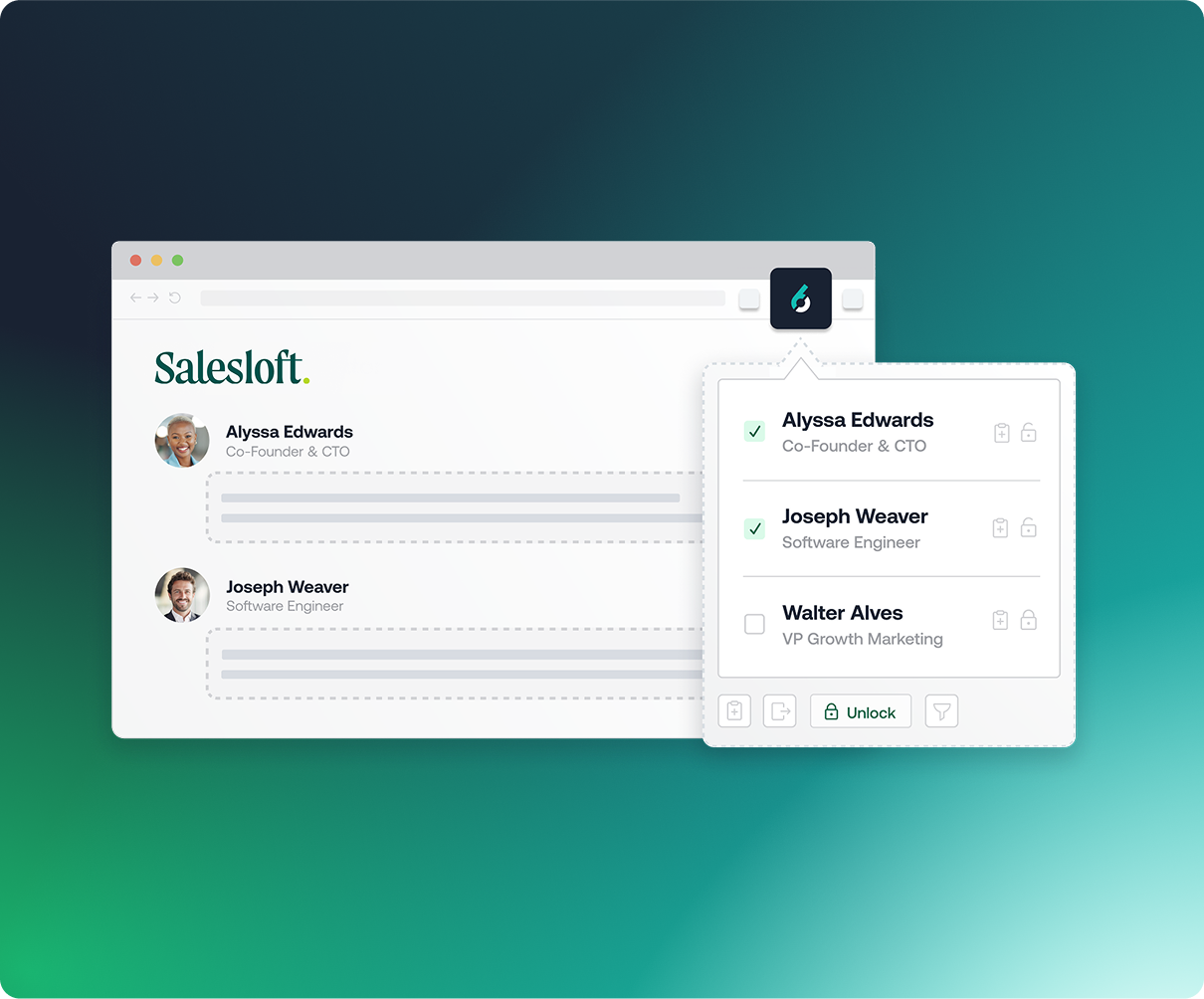 More insights, less switching with the Chrome extension in Salesloft and Outreach