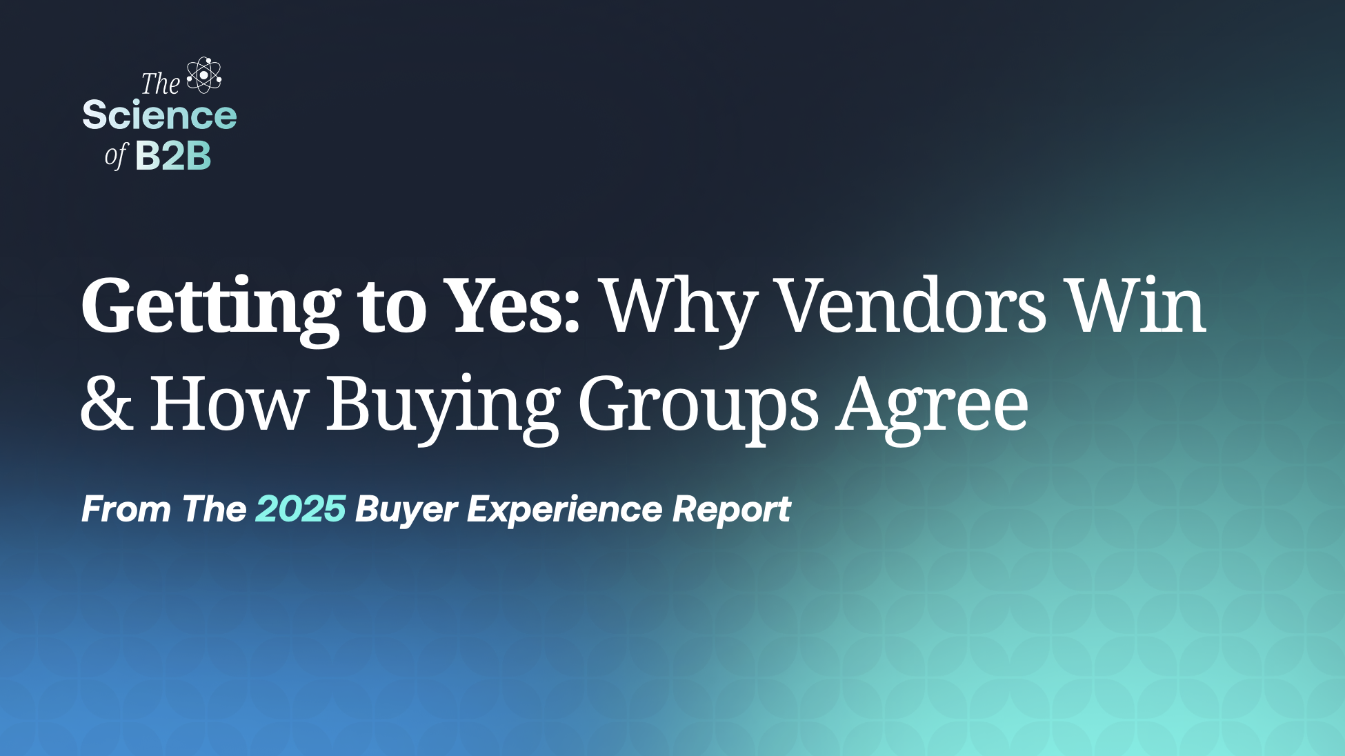 Getting to Yes: Why Vendors Win & How Buying Groups Agree 