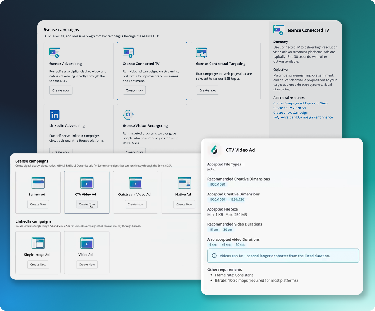 6sense now supports ConnectedTV